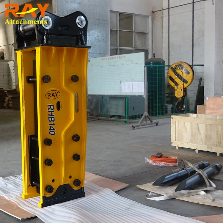 Side Type Hydraulic Breaker Edt Hydraulic Rock Breaker 75mm Power Hammer