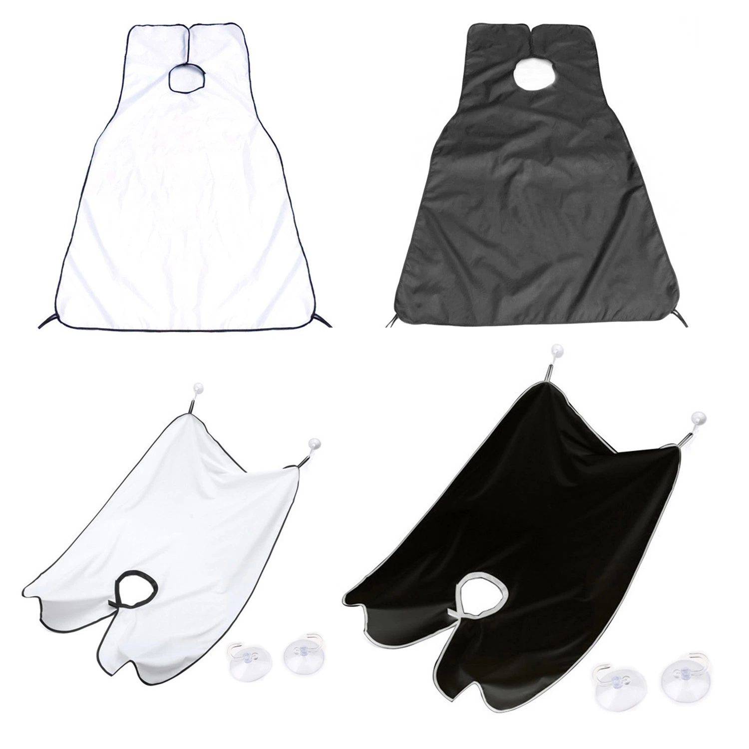 Waterproof Beard Shaving Apron Clean Hair Face Shaved Apron Men's Beard Trimming Apron Beauty Set