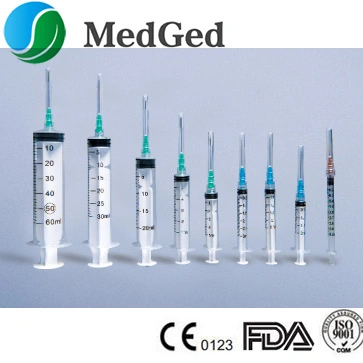 Medical Plastic Disposable syringe with Needle 1ml 3ml