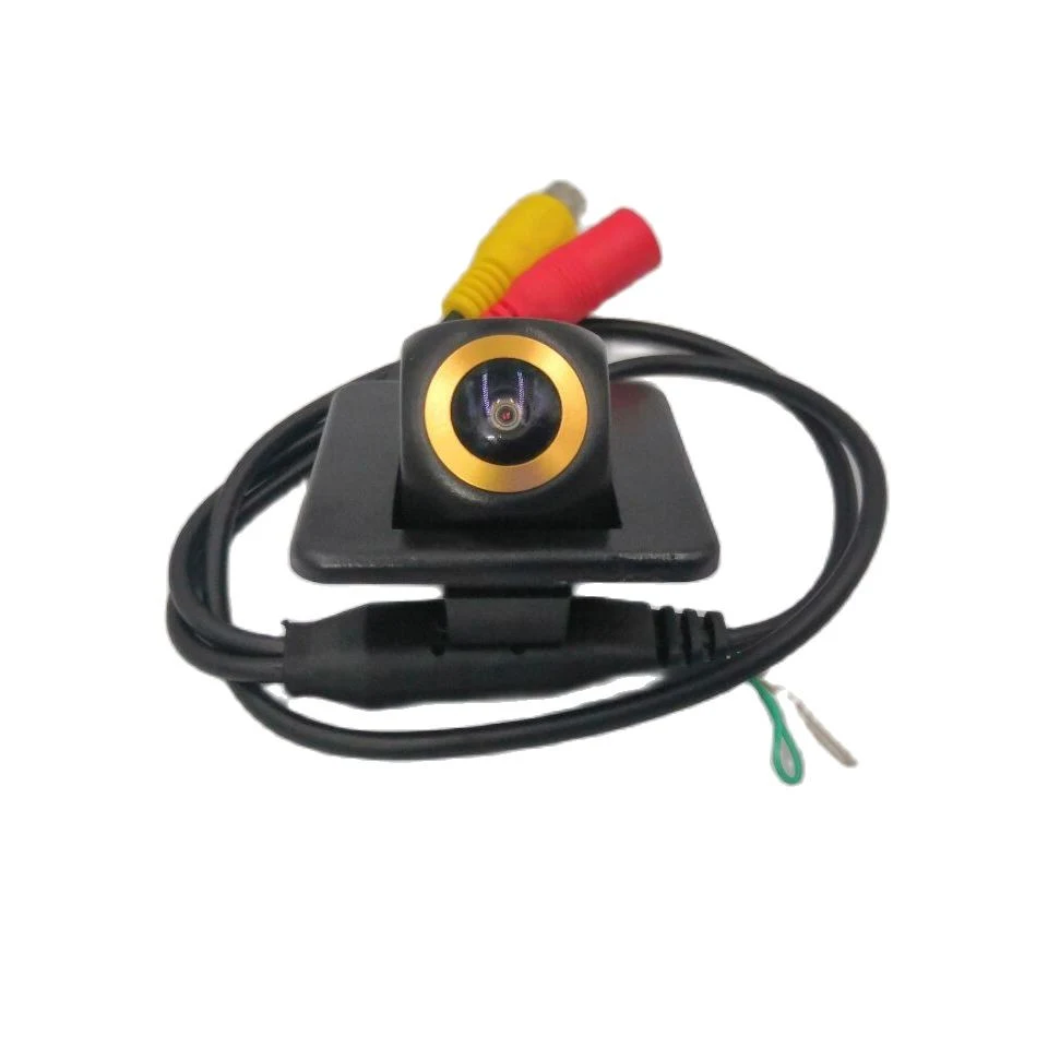 170° Ad 1080P Golden Lens Reverse Car Camera for KIA Forte YD Hatch 2014 2015 2016 2017 2018, вид на поле Монитор