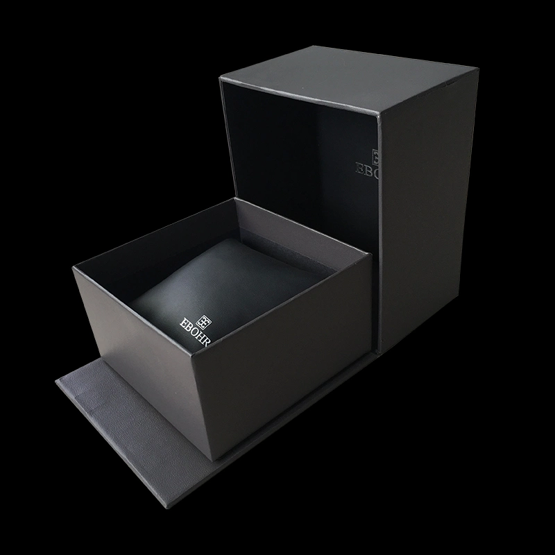 Cajas de reloj de alta calidad de lujo de Custom Black Watch Box