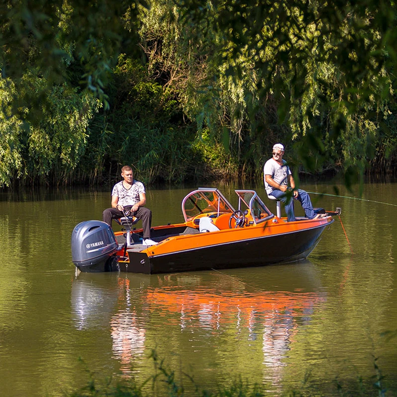 Kinocean Electric Welding aluminio Pesca velocidad Bass Boat para la venta