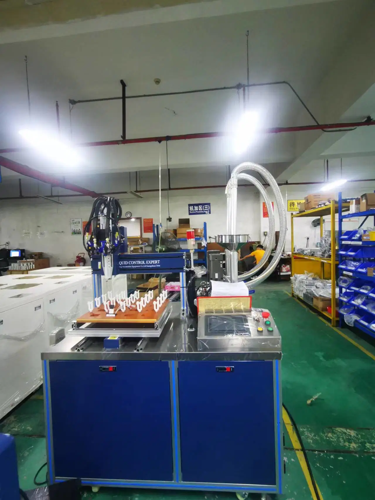 Electronic Potting Machine with 2 Component PU Resin/ Epoxy Dispenser for Capacitor Potting, Transformer Potting