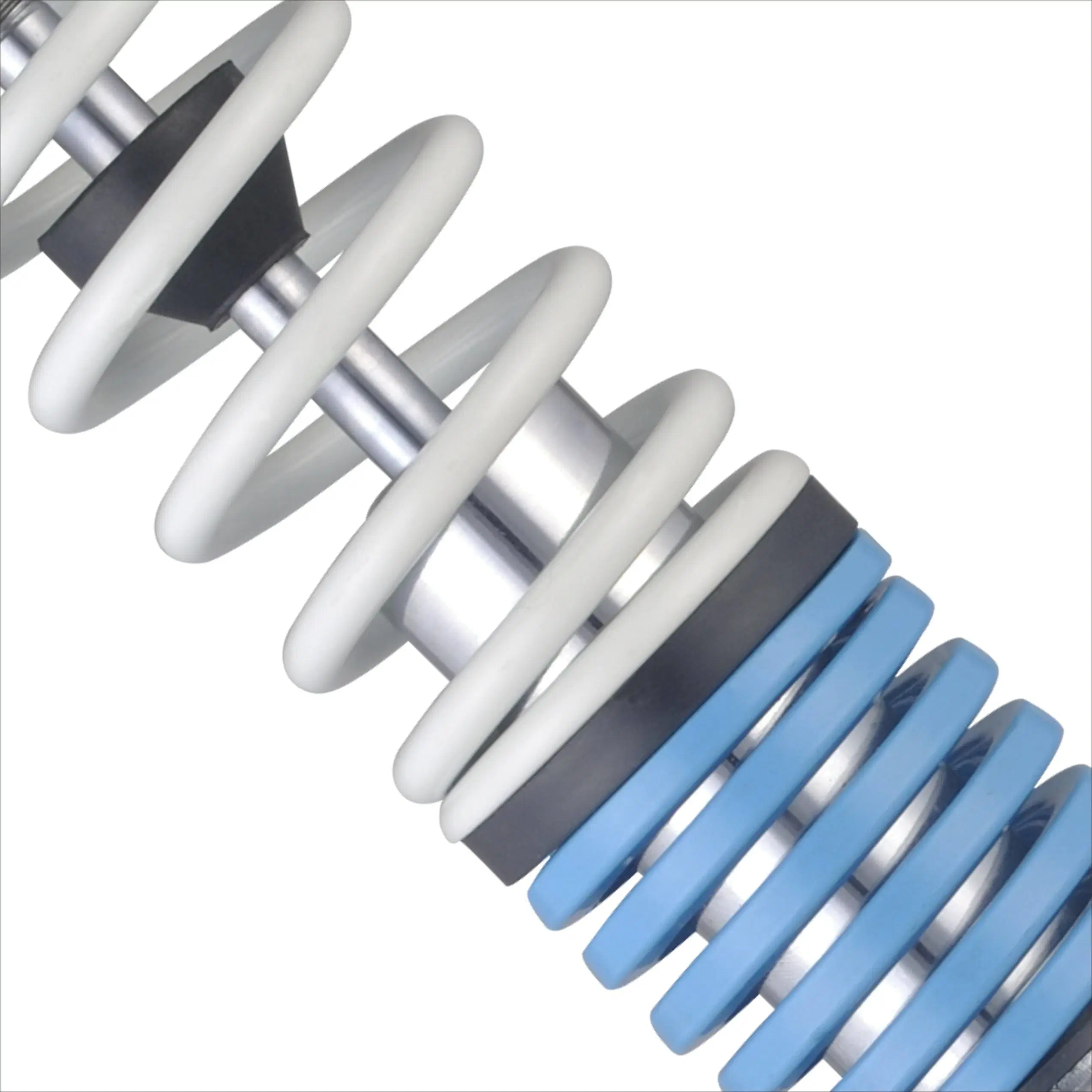 Factory Patent Design Flat Spring Twin Spring Rear Shock Absorber for Motorcycles Scooters