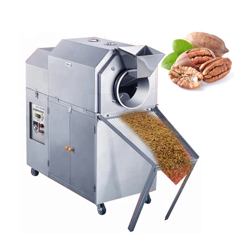 Peanut Roaster Soybean Roaster Sunflower Seed Heat and Roast Oil Seed Cooker Machine