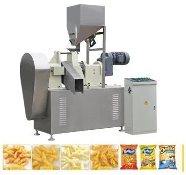 Hot Sale Kurkure cuites au four de cuisson Snack-Making Machine/maïs Curl Cheetos de bouffée de ligne de l'extrudeuse