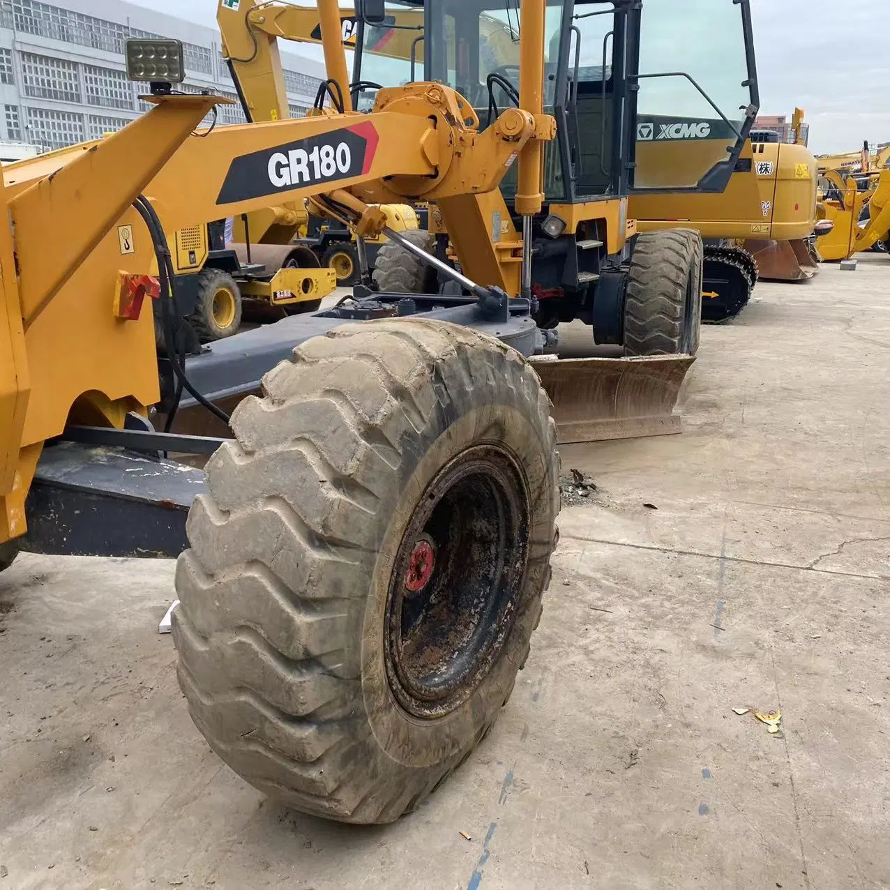 Used Grader Shanghai Second Hand Land Leveler Market