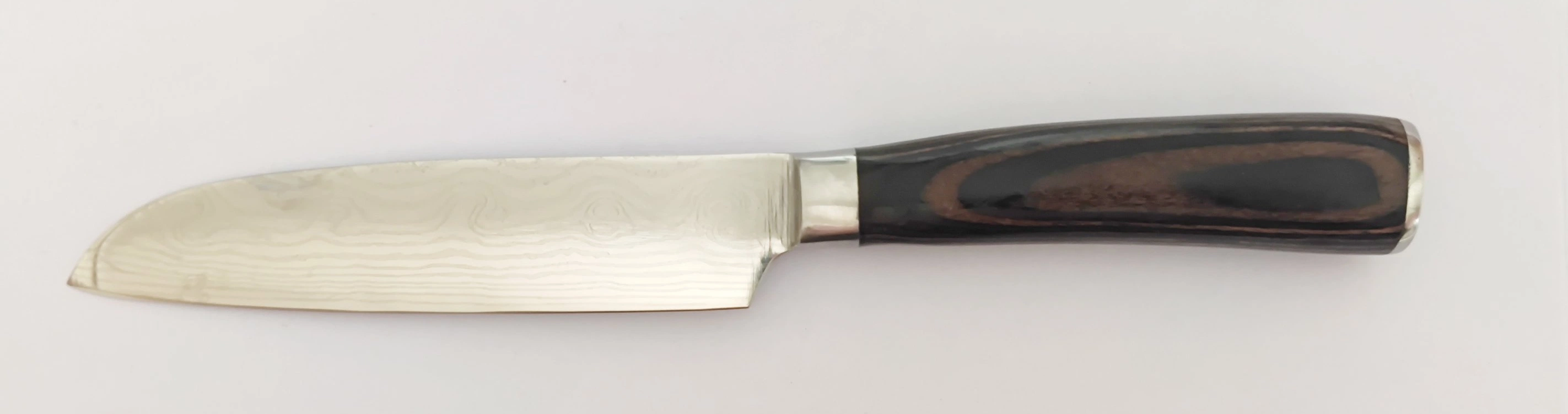 Professionnel haute qualité usine Prix de vente en gros cuisine Damas couteau Santoku