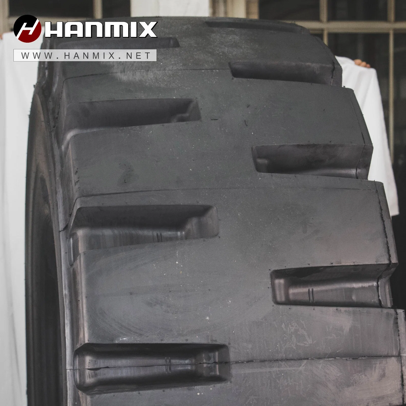 Hanmix radiales OTR neumáticos para&amp;articulado Dumper rígido de la Niveladora pala cargadora de ruedas bulldozer de minería E3 L3 E3/L3 E4 E4/L4 L5 L5s