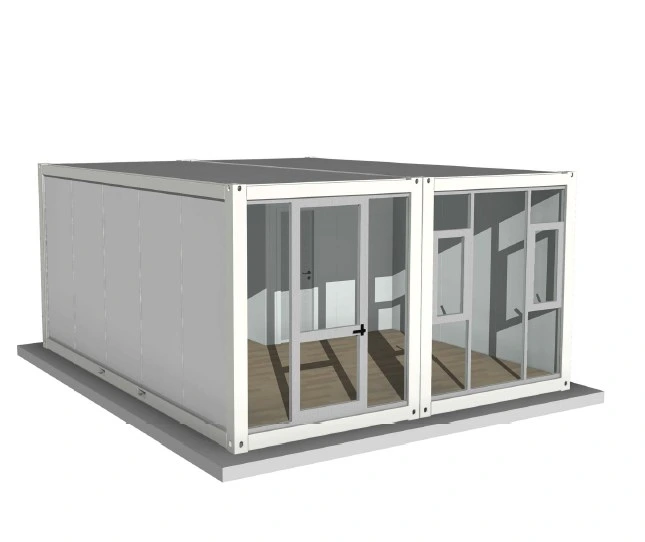 20FT Container Office and Bathroom with Rock Wool Insulation