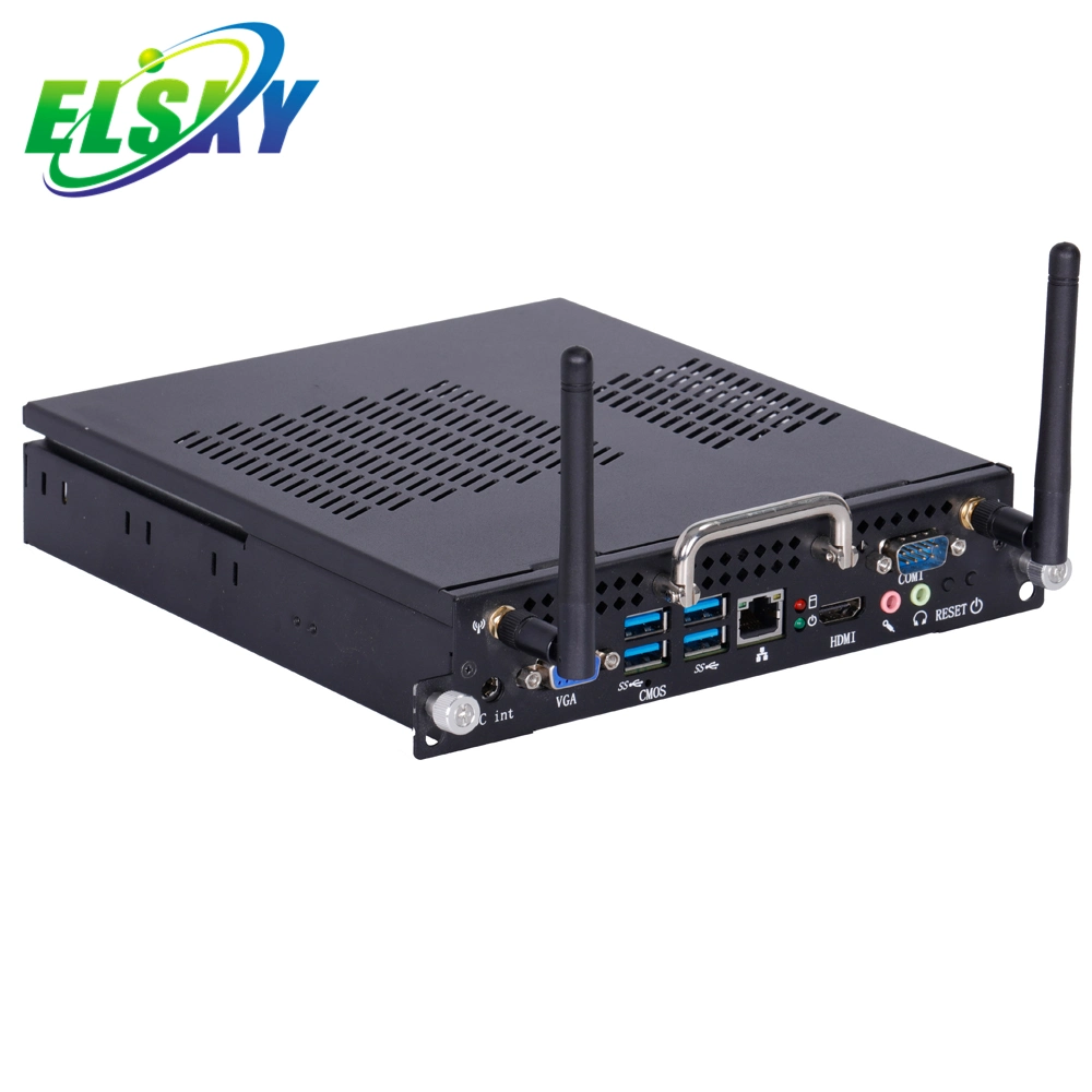 ELSKY 19V I7 7700 CPU DDR4 8GB RAM 256GB MSATA SSD WiFi módulo 19V 6,3A OPS-H110 Mini PC