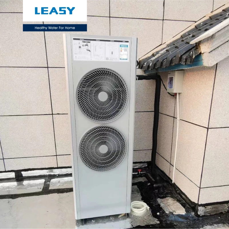 LEASY High-Cop All-in-One Großraumbehälter 350L/420l Emaille-Tank Luft zu Wasser Air Energy Heat Pump Water Heater