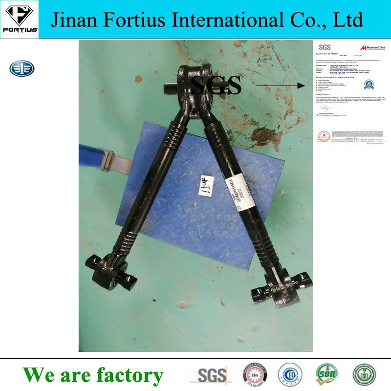 Fortius Brand Truck Spare Parts Truck Parts V Push Rod V Arm Bar for Shacman F3000 M3000 H3000 Tractor Truck Cargo Truck Dump Truck Use