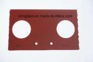 Color Fritted Tempered Glass Gas Stove Top with High Heat Resistance