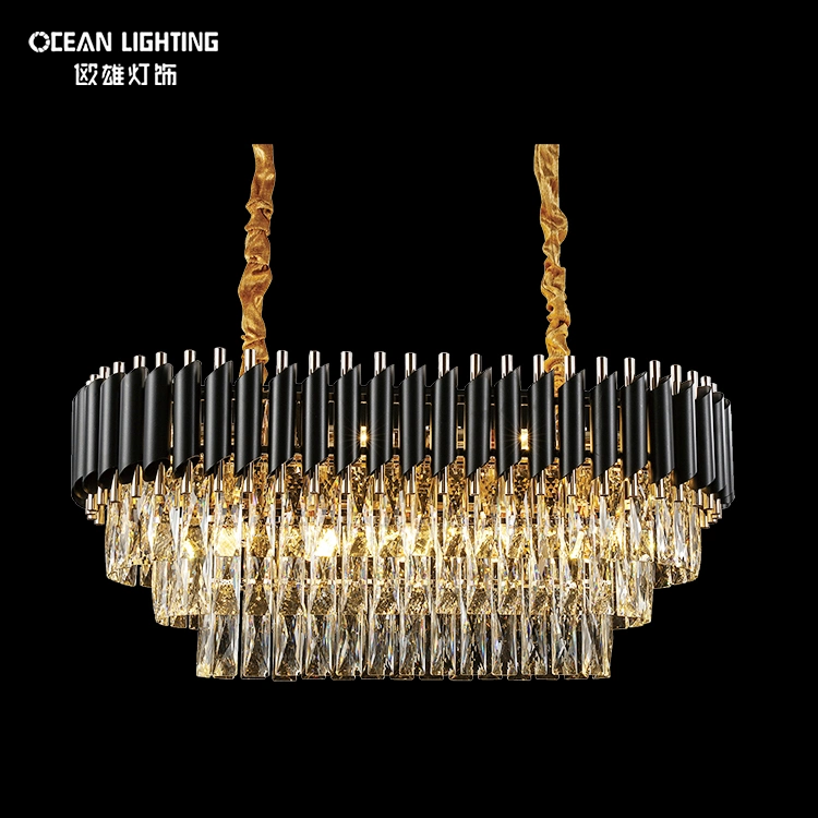 Modern Design Interior Decorative LED Crystal Chandelier Lighting Fixture