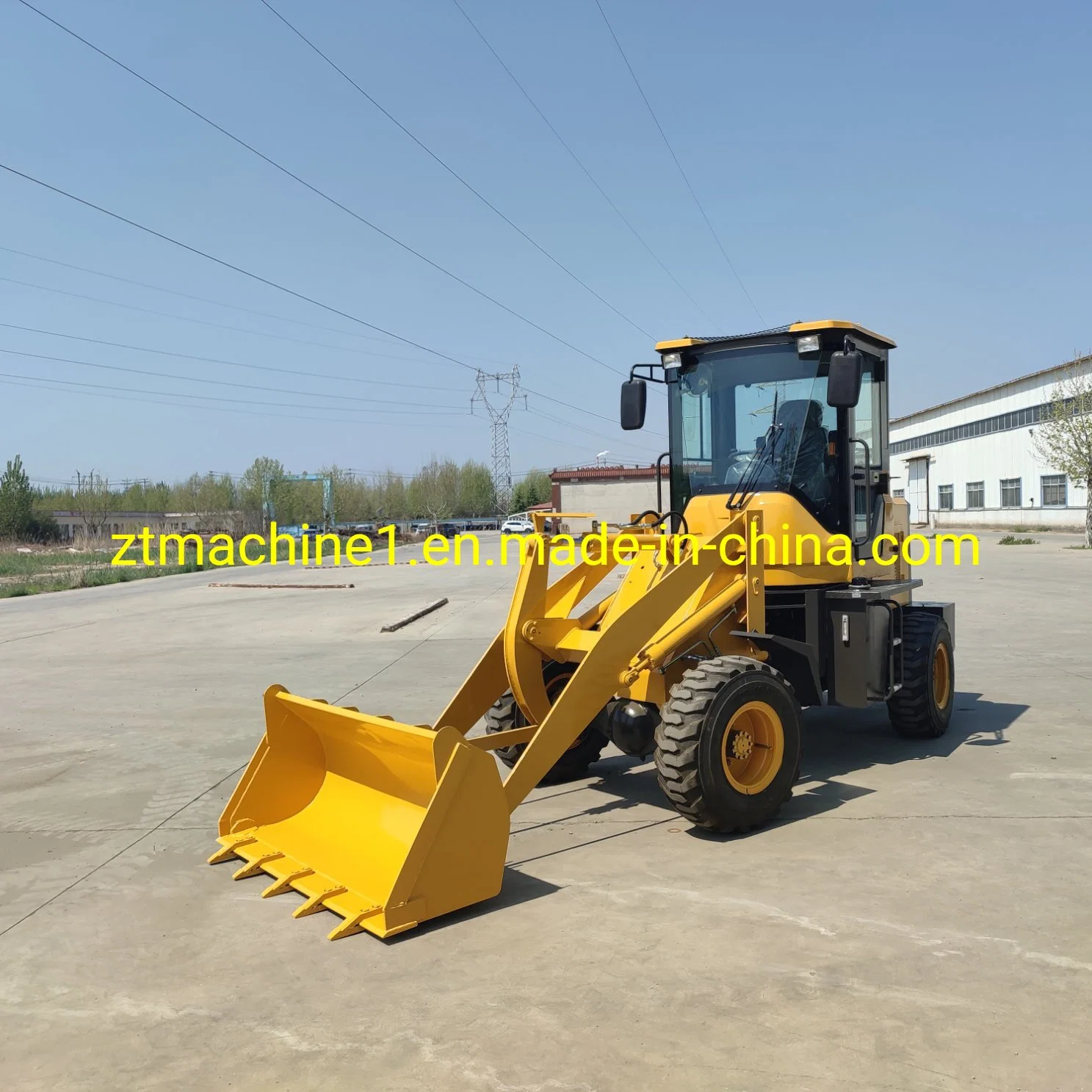 Top Brand Hot Sales Construction Works 1 Ton Front End Loader Wheel Loader