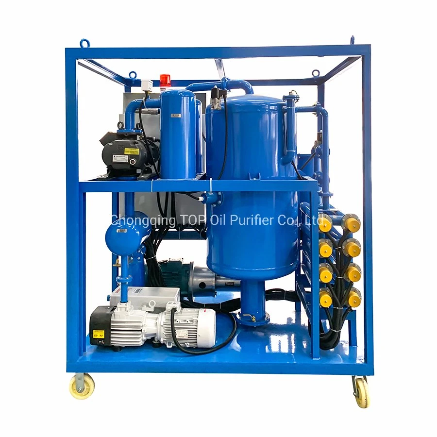 High Dehydration and Filtration Efficiency Vacuum Transformer Oil Flushing Unit