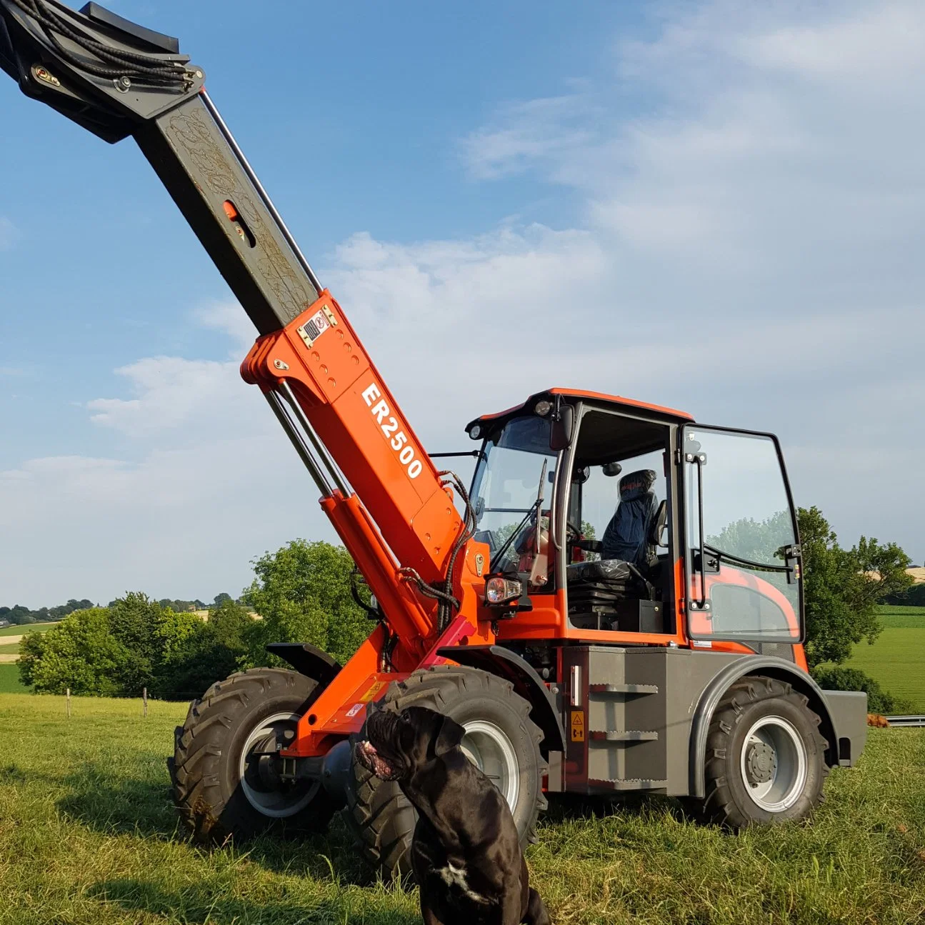 High quality/High cost performance  Chinese Factory Supply Everun ER2500 2.5ton Telescopic Wheel Loader