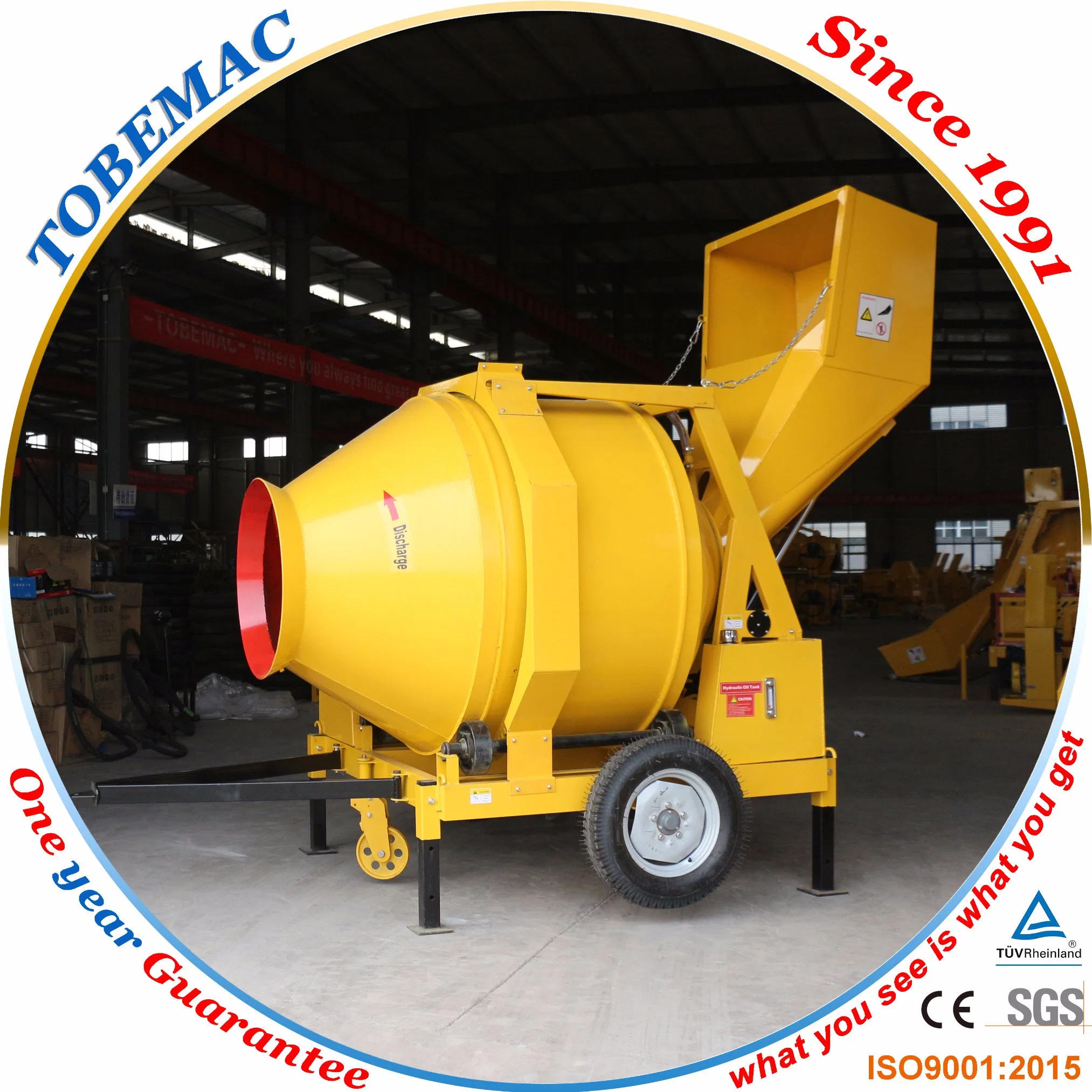 Tobemac Jzc500 Concrete Pump with Diesel Engine