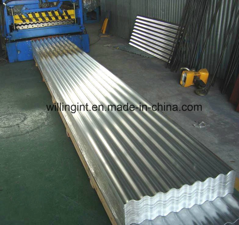 Glazed Wall Sheet Roll Forming Machine Line for Metal Corrugated Roof Panel