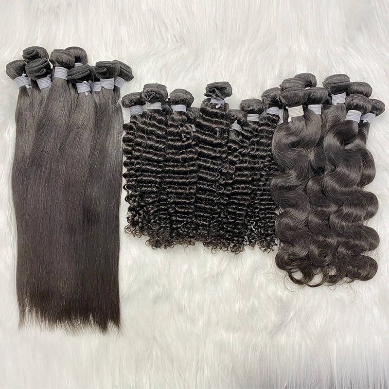 Raw Cuticle Aligned Hair, Human Hair Weave Bundles Vendors, Mink Brazilian Hair Unprocessed Virgin Hair Bulk Wholesale