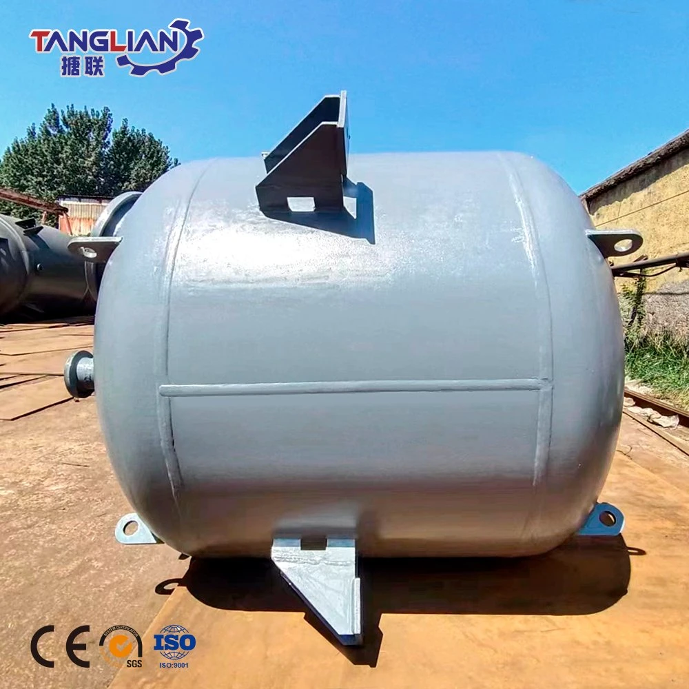 Tanque de almacenamiento vertical revestido de vidrio utilizado para el almacenamiento de productos químicos