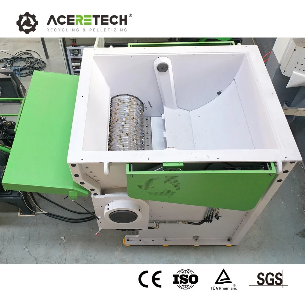 Aceretech Free Accessories Wood Pallet Single Shaft Used Plastic Shredder Granulators