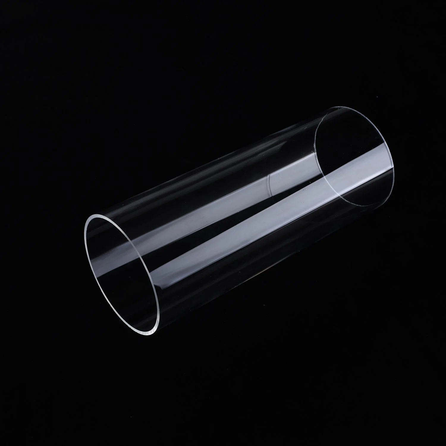 Tube rond en acrylique transparent épais et creux de grand diamètre en plastique Tube PMMA