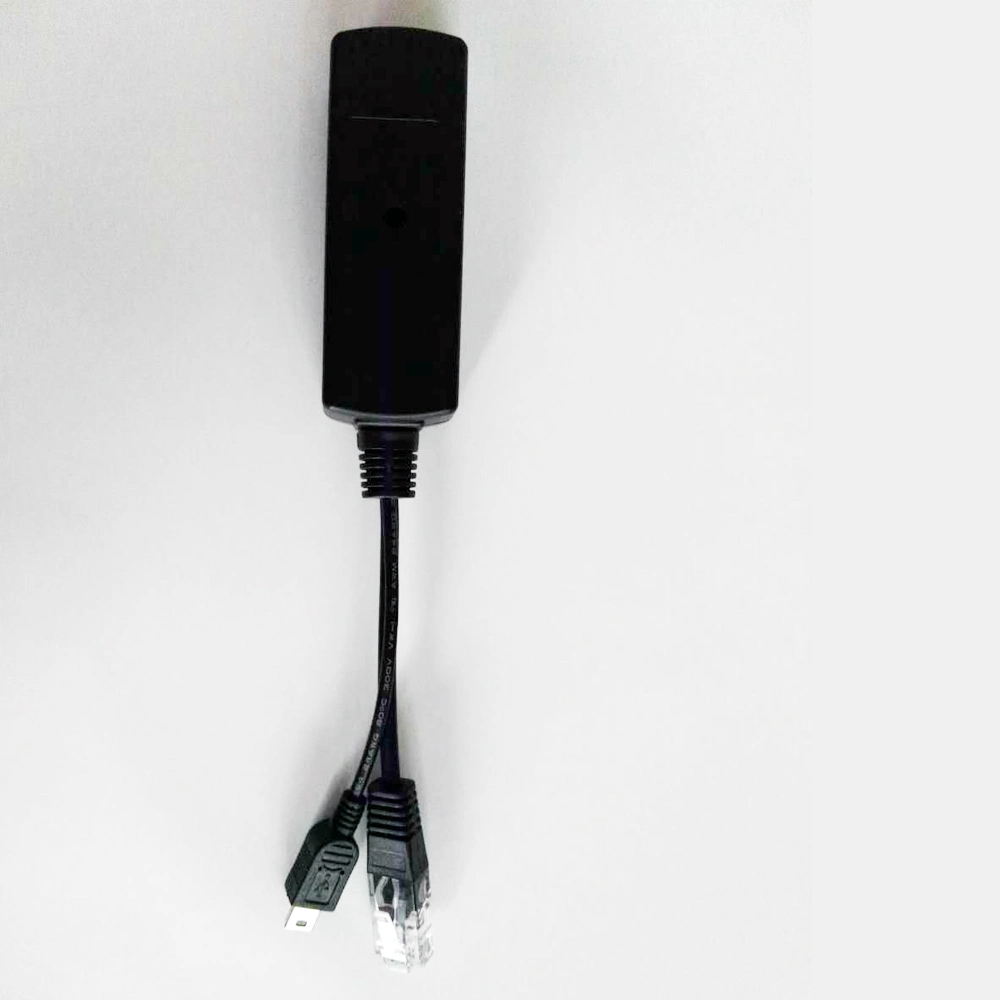 Mini USB Poe Splitter 5V Potência de saída para câmera