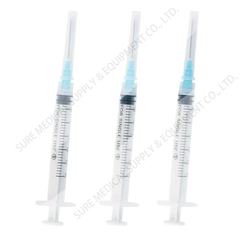 Hospital Disposable Auto Disable 5ml CE ISO Certification Syringe Manufacturer Direct Sales