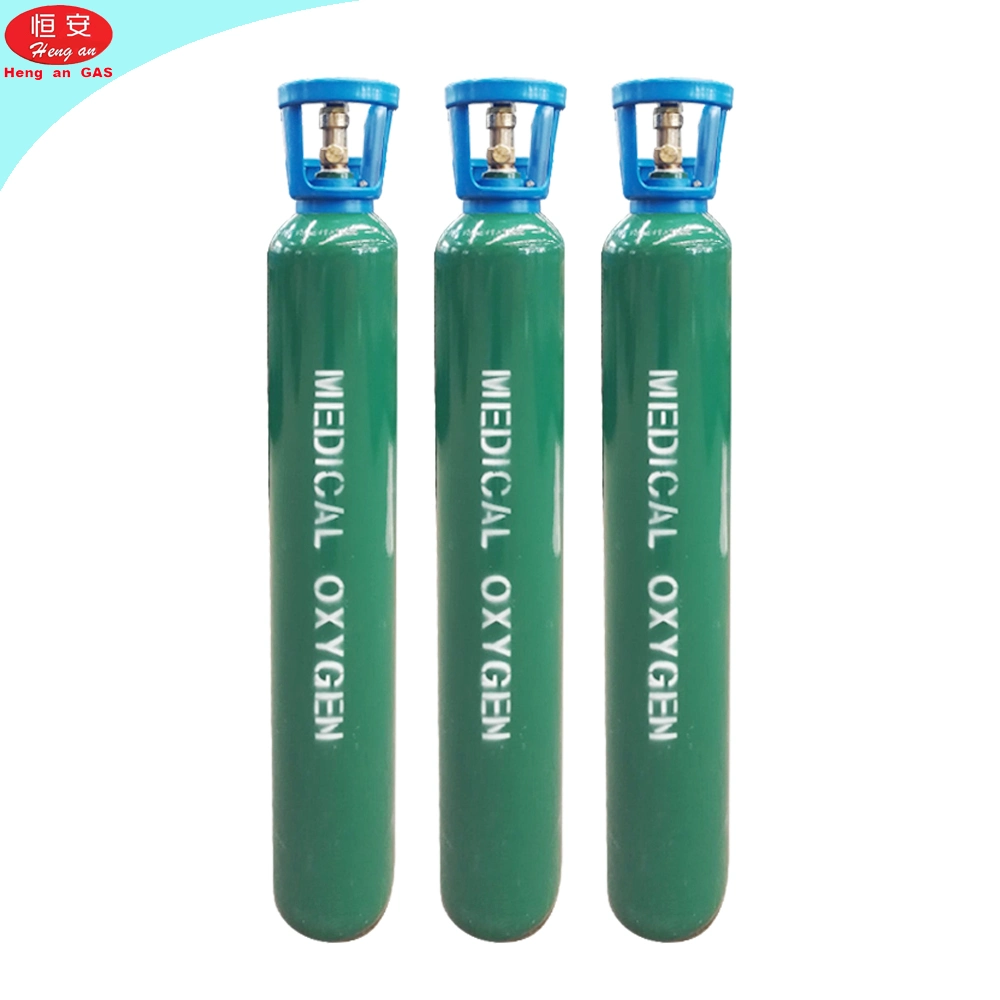 Medical Grade 50L Oxygen Gas Cylinder Empty Cylinder High Purity Oxygen Gas