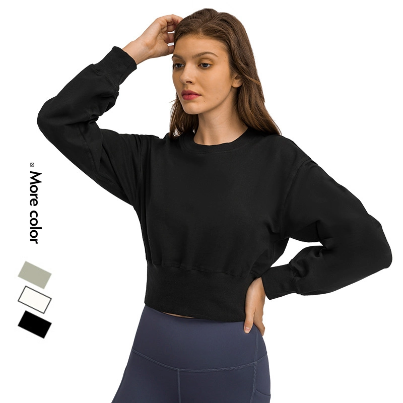 Mayorista de Yoga Long-Sleeved Xsunwing Deportes Fitness Camiseta señoras sudaderas ejecutando Quick-Drying desgaste Gimnasio