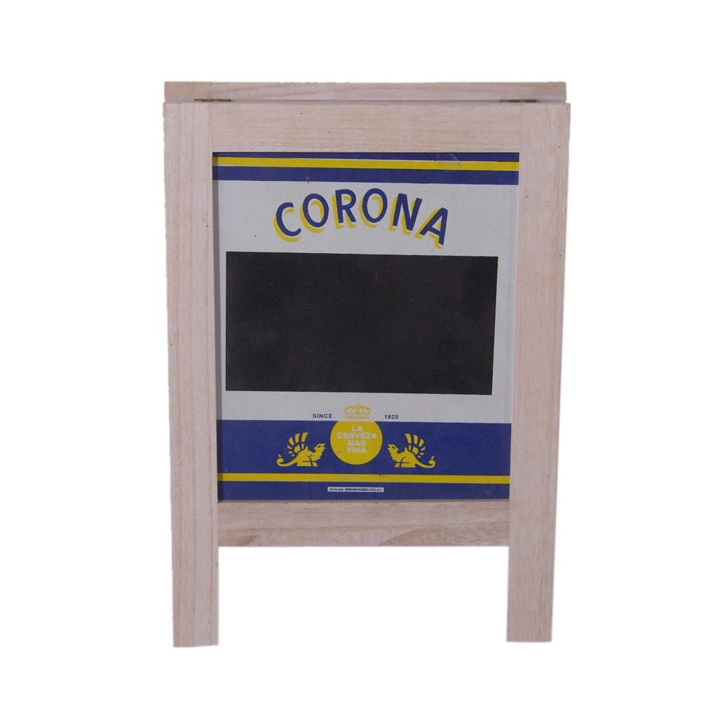 Manufacturer Custom Size Logo Wooden Sidewalk Sign Pavement Stand