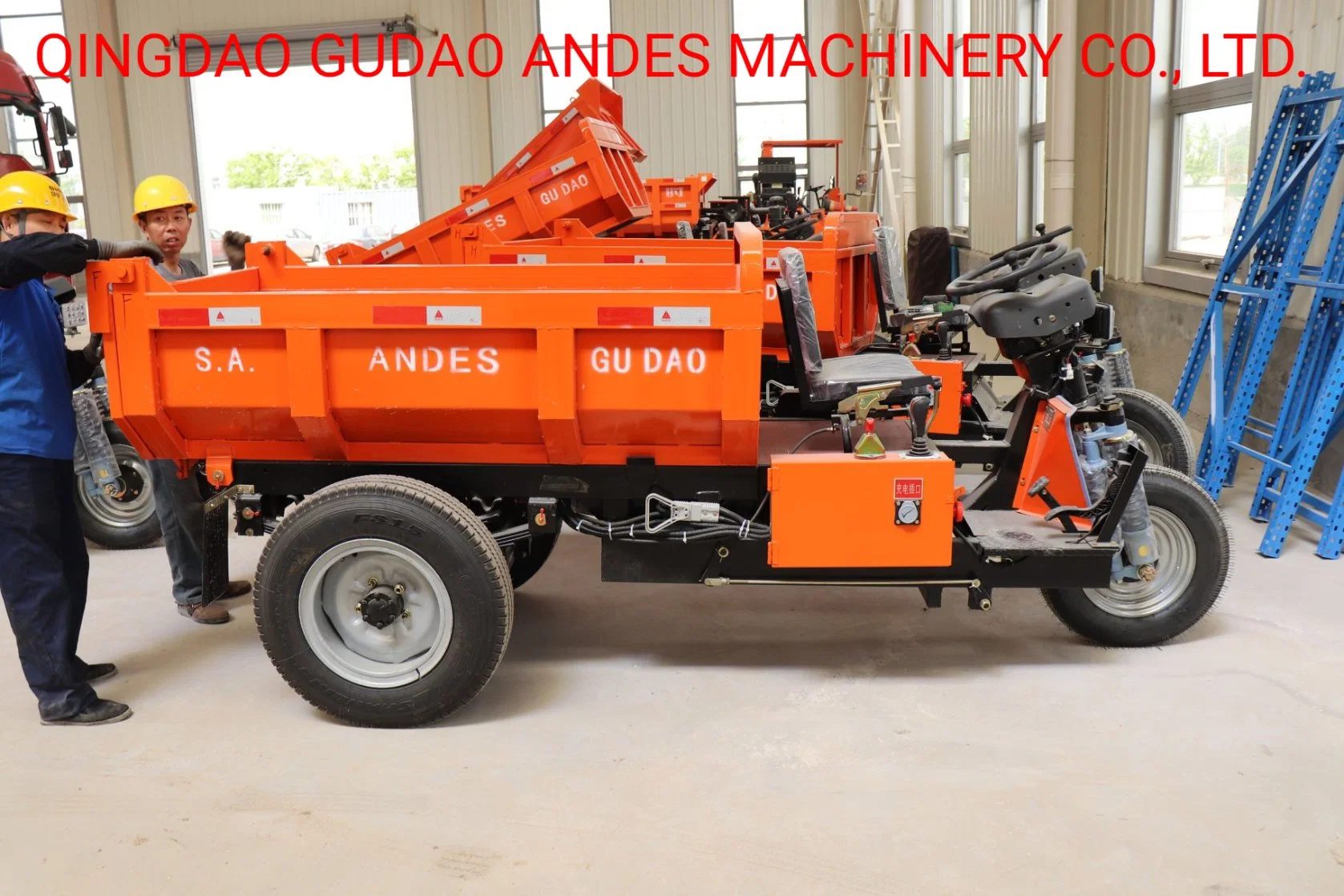 Safe Approved Mini Dump Truck, Small Motorcycle Tipper for India, Mini Tricycle with Good Motor