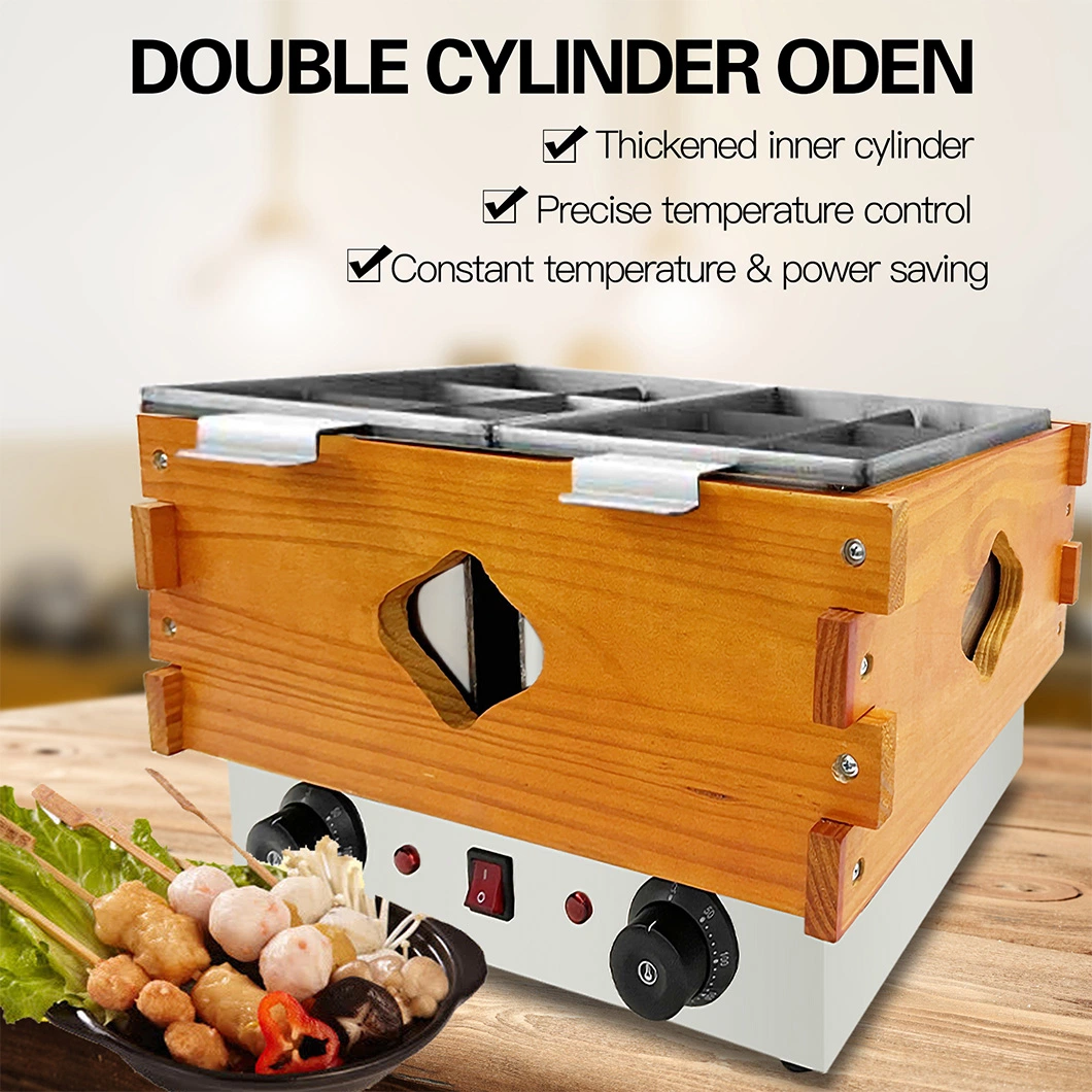 En acier inoxydable cuisinière électrique commerciale du bois Oden Oden Cuisinière