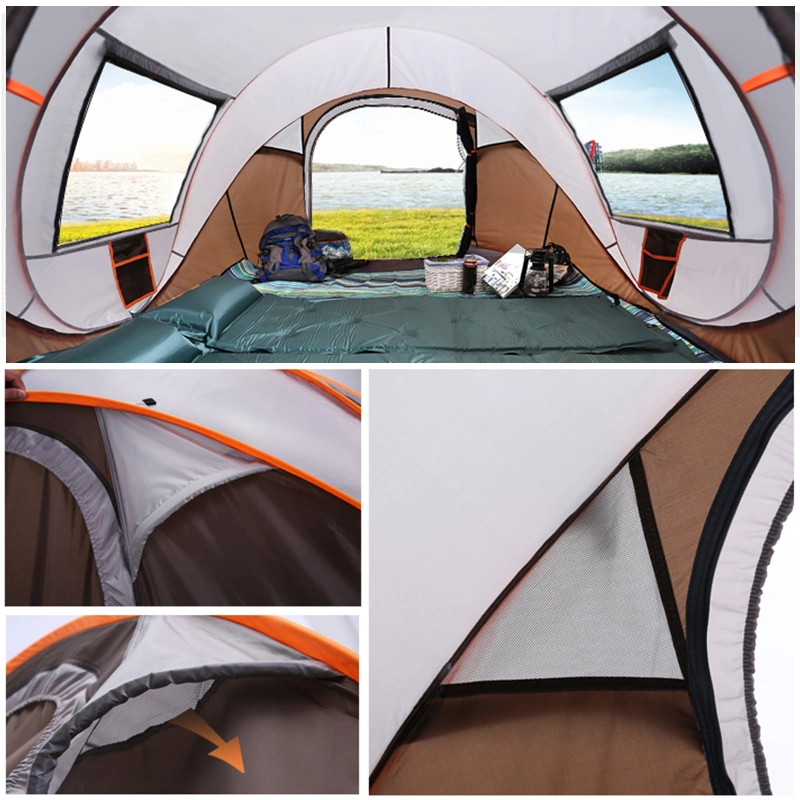 Waterproof Portable Foldable Pop up Outdoor Tents for Sale Stocked Large Automatic Camping Tent