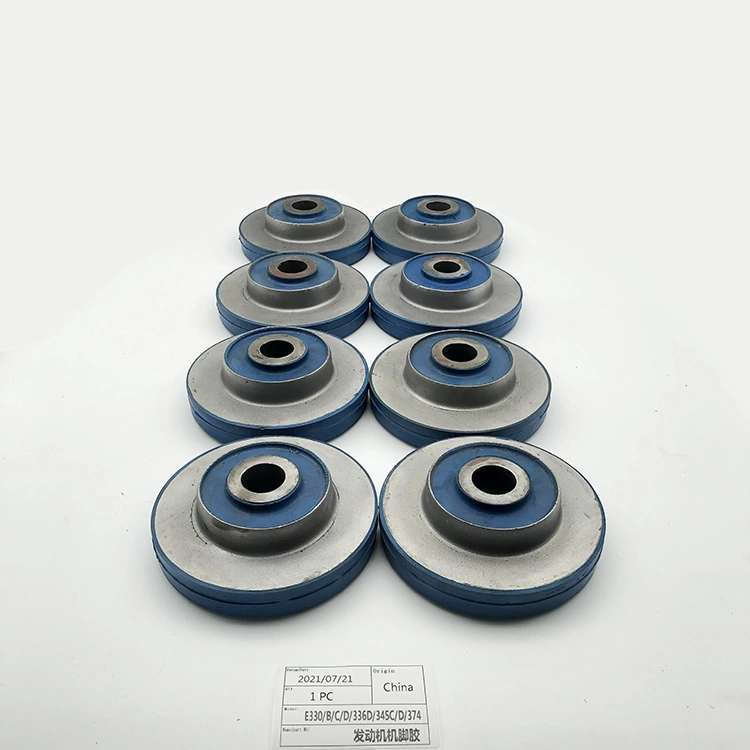 Accessories for Excavator Engine Mounting E330b E330c E330d E336D E345c E345D E374 Blue Engine Cushion