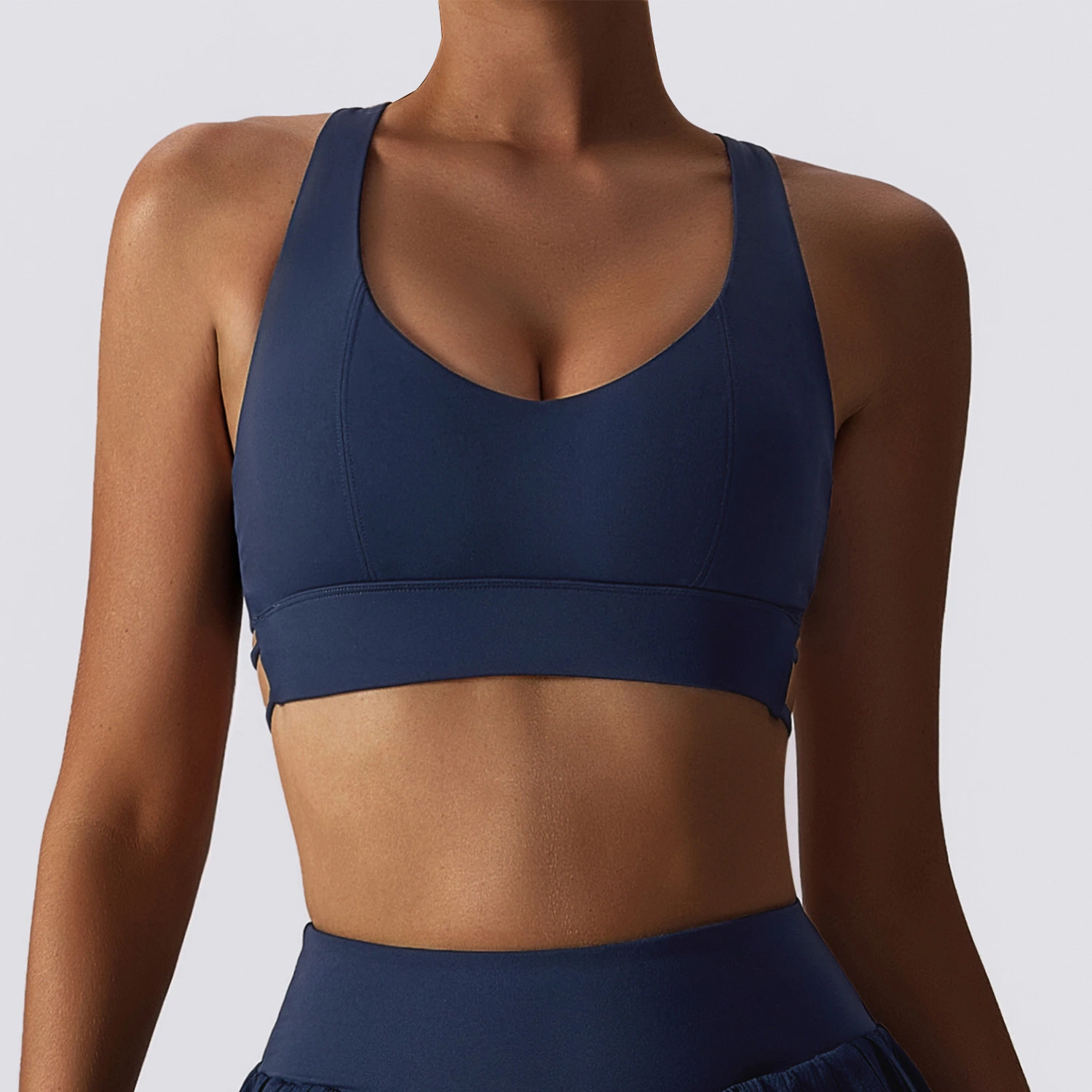 Custom Logo Yoga Bra Tops Quick Drying Fitness Gym Wear Activewear