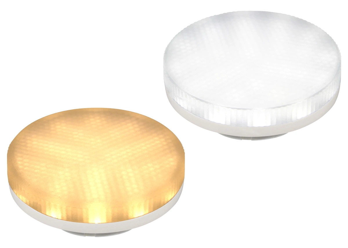 مصباح LED بقوة 4.5 واط مع Gx53 أبيض دافئ أو أبيض بارد من أسفل مصباح إضاءة السقف على شكل خافت ضوء الكابينة مع توجيه تقييد استخدام مواد خطرة معينة (RoHS) CE
