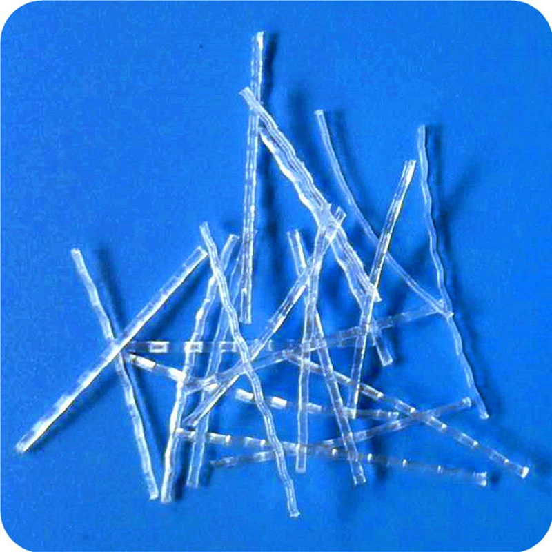 Plástico Polipropileno polímero sintético de fibras para utilizações estruturais