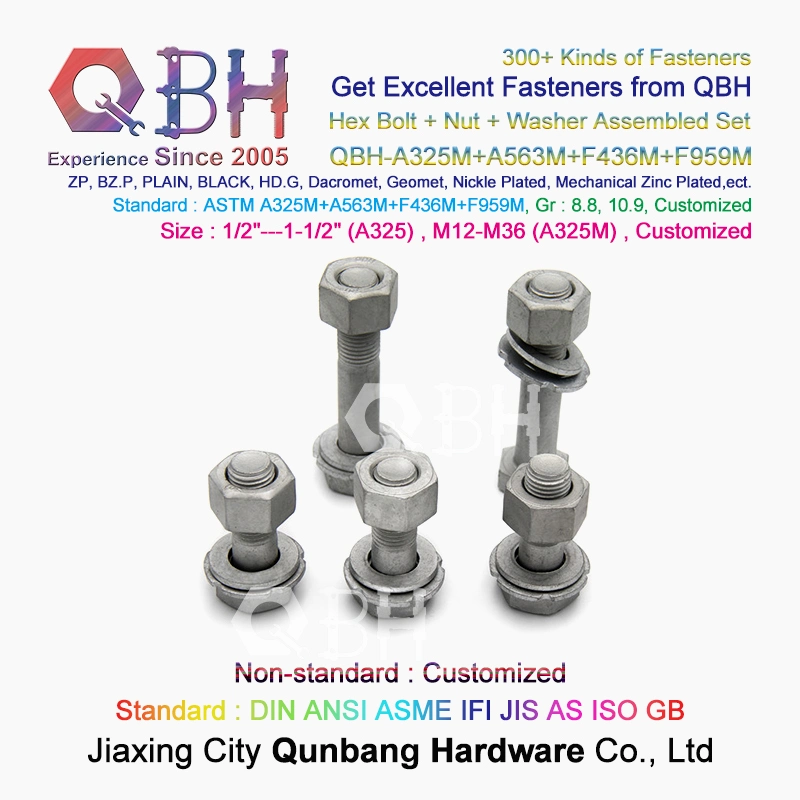 10%off ASTM A325 Steel Structure Structural Joints Mating I-Beams Scaffolding Heavy Hexagonal Hexagon Hex Bolt Nut Industry Building Construction Key Fitting