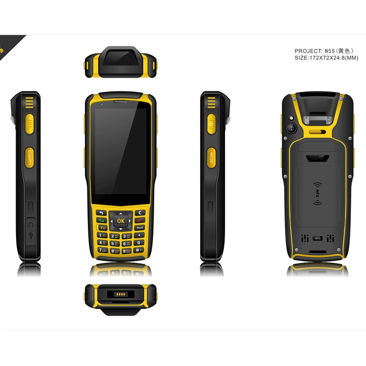 Dispositivo de captura de datos inalámbricos Barway Android Tablet Handheld PDA Lector NFC