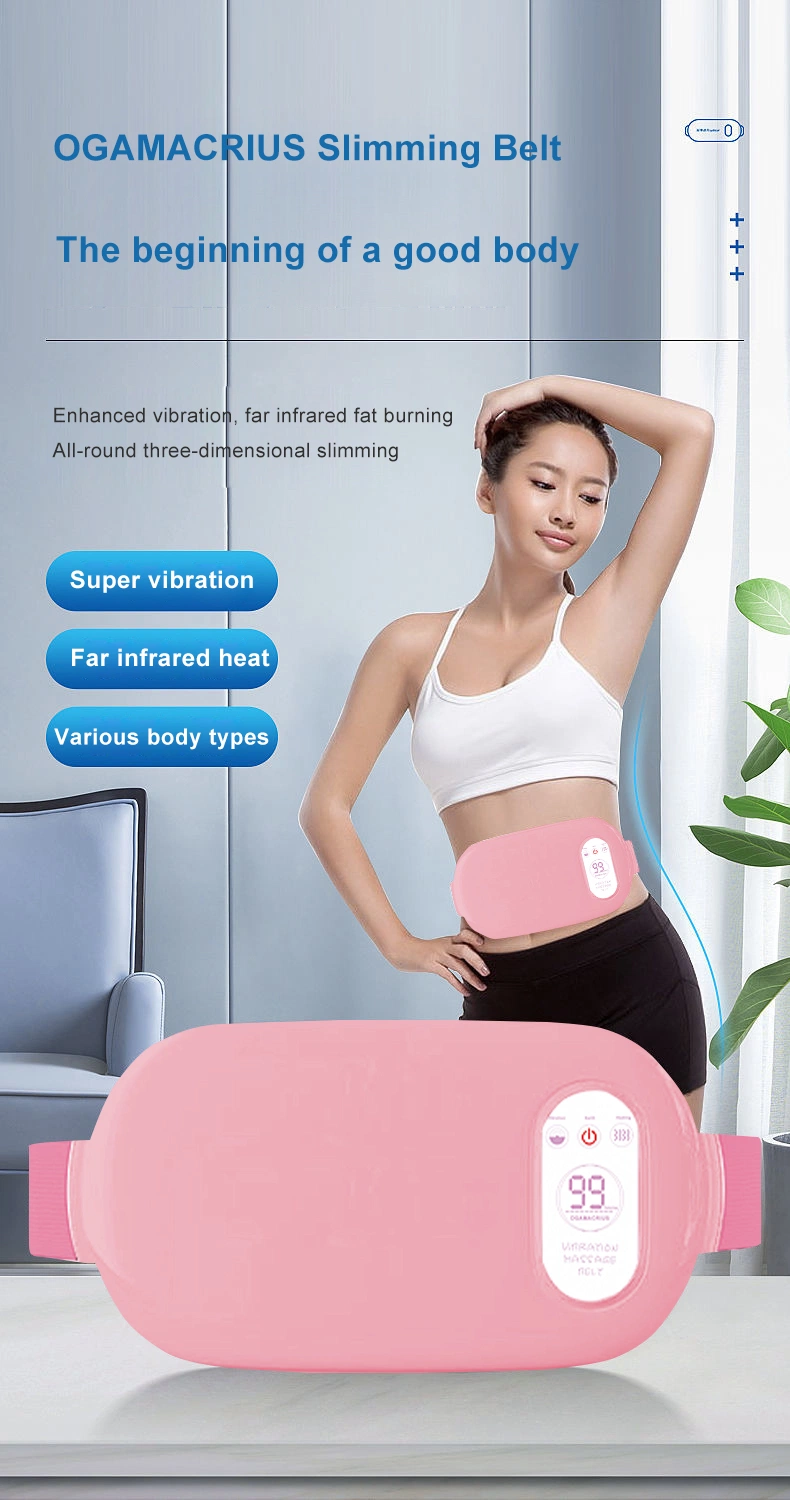 Ningdecrius 2022 Factory Vibrating Belly Shape Work out Sweat Shaper Bauchmusiker Bauchmusgelstrimmer Infrarot Fettverbrennung Elektrische Slimming Gürtel Für Frauen