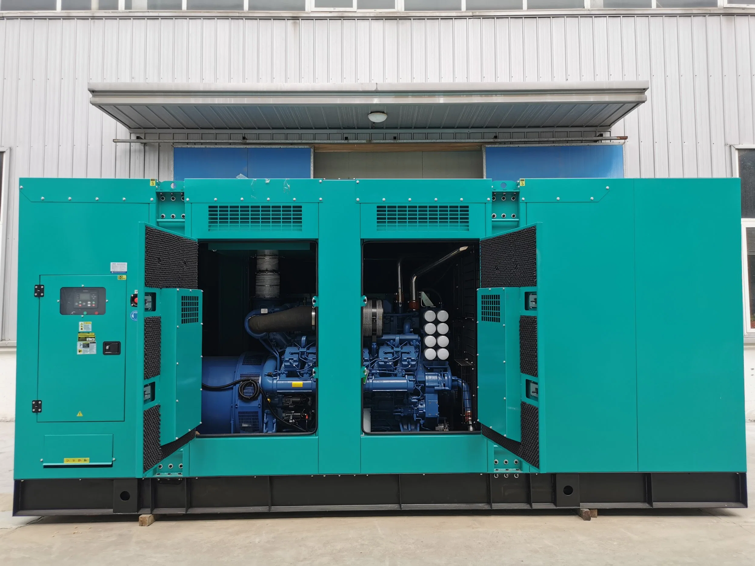 Silent Diesel Generator for Industrial and Engineering Construction Powered for Cummins Engine 50kw Generator