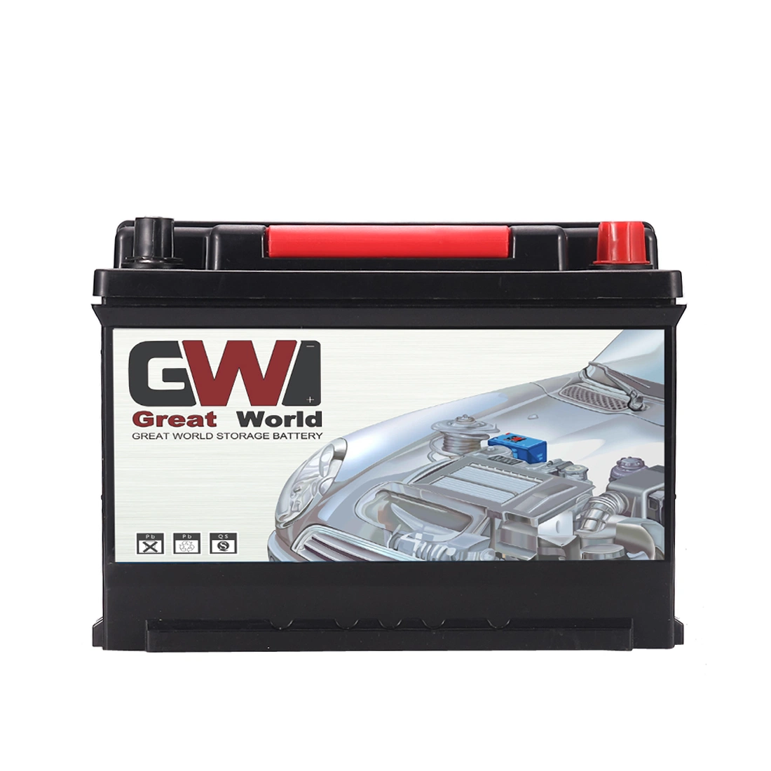 Gw sellada de 12V Batería de auto libre de mantenimiento de la batería de coche