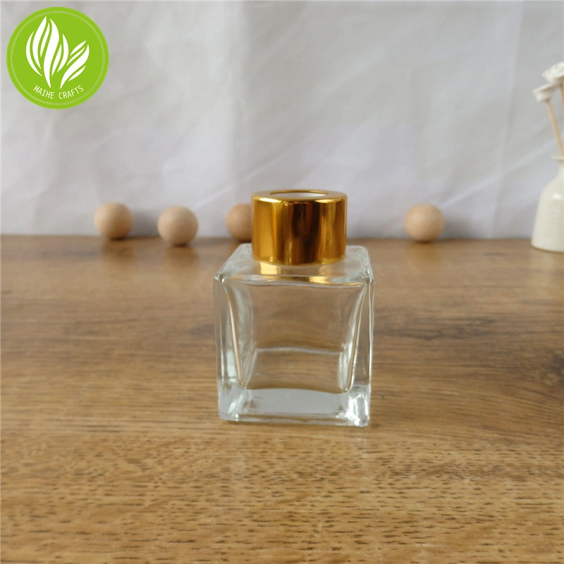 50ml Square Glass Bottle for Fragrance Bottle Accessories