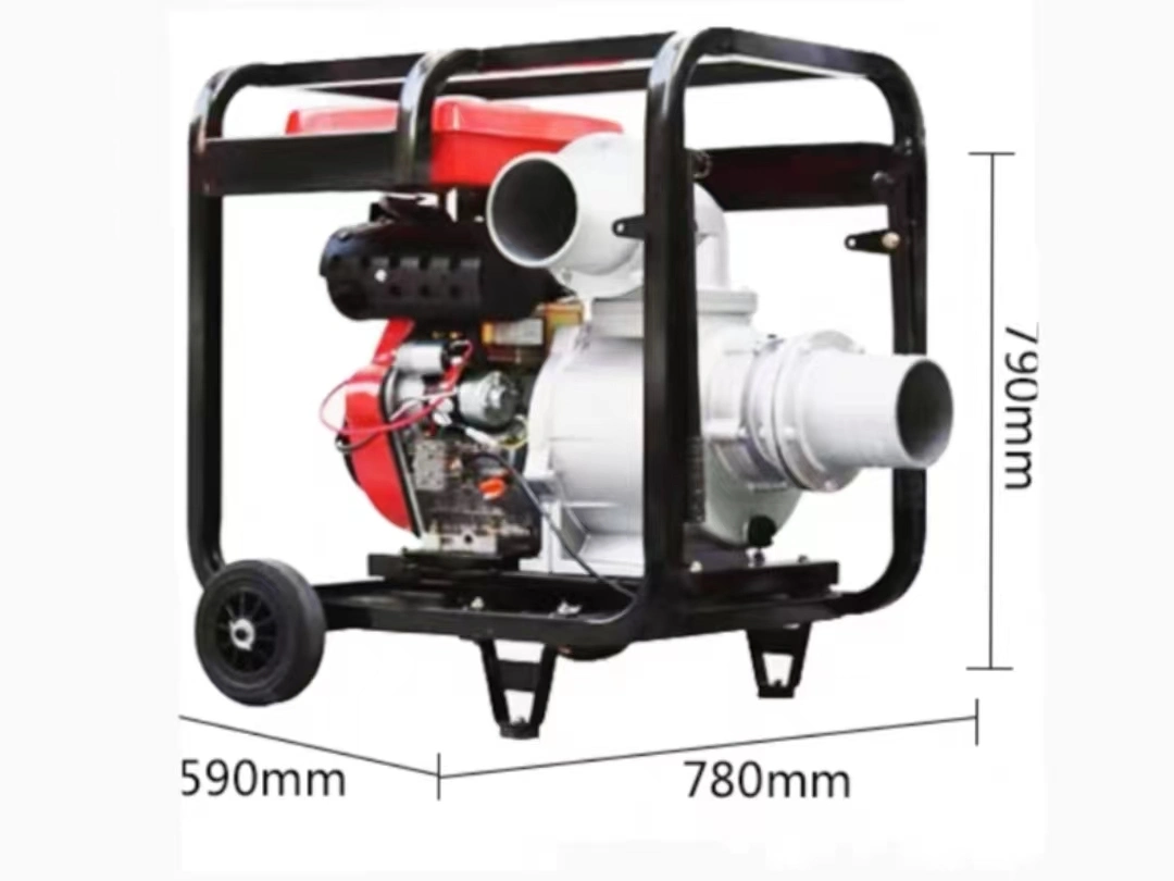 Wasserpumpe der Landwirtschaftspumpe Diesel-/Benzinpumpe 2/3/4inch Wasserpumpe Bewässerungsausrüstung