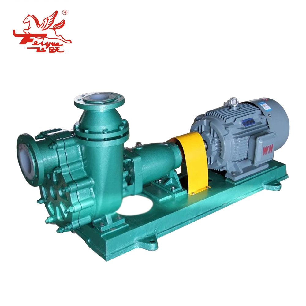 Fzb Highly Corrosive Resistant FEP PFA PVDF PP Lined Centrifugal Chemical Pump