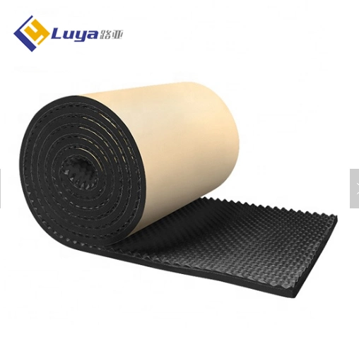 Single Side Bonded NBR / PVC Rubber Foam Board