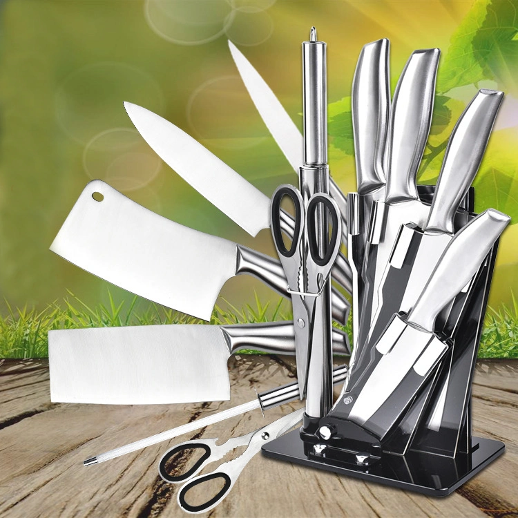 Multifunctional Seven 7 PCS Set Stainless Steel Kitchen Chef Knife